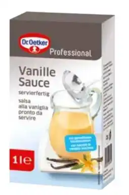 Transgourmet Dr. Oetker Vanille Sauce Angebot