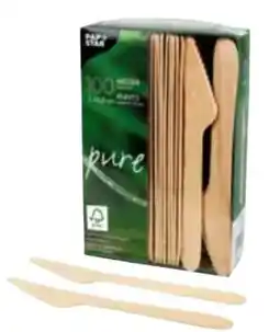 Transgourmet Papstar Pure Holzmesser Angebot