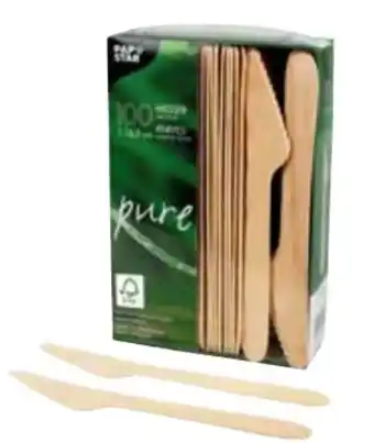 Transgourmet Papstar Pure Holzmesser Angebot