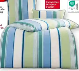 Norma Dreamtex Seersucker-Baumwoll-Bettwäsche Angebot