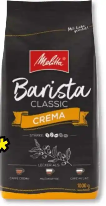 Norma Melitta Barista Classic Crema Angebot