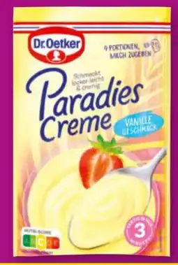 Norma Dr. Oetker Paradiescreme Angebot