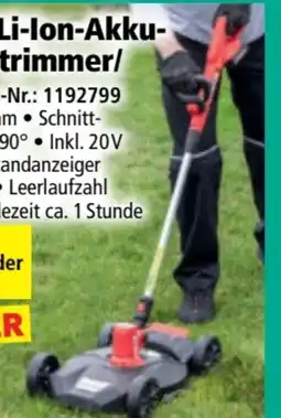 Norma Walter Li-Ion Akku-Multitrimmer Angebot