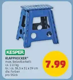 PENNY KLAPPHOCKER Angebot