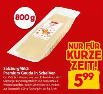 Interspar SalzburgMilch Premium Gouda in Scheiben Angebot