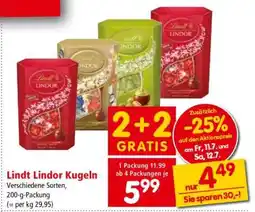 Interspar Lindt Lindor Kugeln Angebot