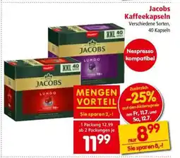 Interspar Jacobs Kaffeekapseln Angebot