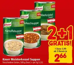 Interspar KNORR MEISTERKESSEL SUPPEN Angebot