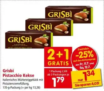 Interspar Grisbi Pistacchio Kekse Angebot