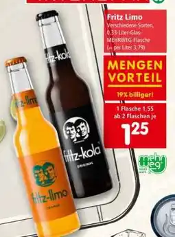 Interspar Fritz Limo Angebot