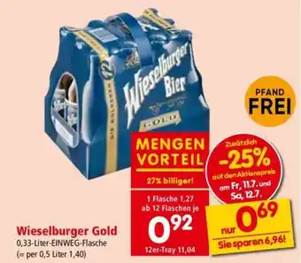 Interspar Wieselburger Gold Angebot