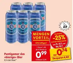 Interspar Puntigamer Das „bierige“ Bier Angebot