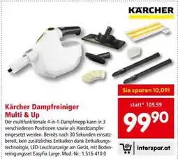 Interspar Kärcher Dampfreiniger Multi & Up Angebot