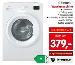 Interspar Waschmaschine Angebot