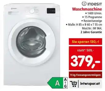 Interspar Waschmaschine Angebot