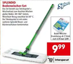 Interspar SPLENDID Bodenwischer-Set Angebot