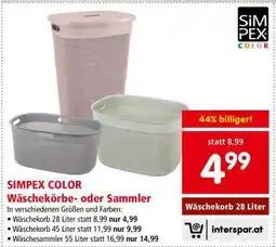 Interspar Wäschekorb 28 Liter Angebot