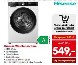 Interspar HISENSE Waschmaschine Angebot