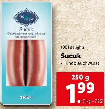 Lidl Sucuk 250 g Angebot