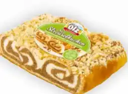 Billa Ölz Nussstreuselkuchen Angebot