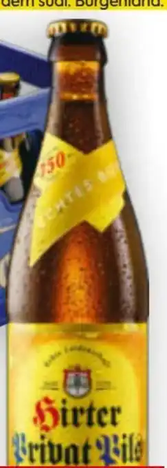 Billa Hirter Privat Pils Angebot