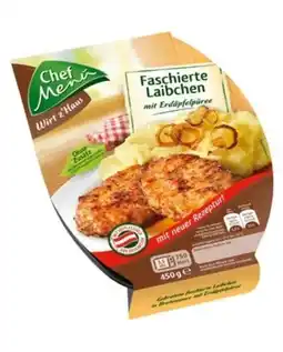 Billa Chef Menü Faschierte Laibchen Angebot