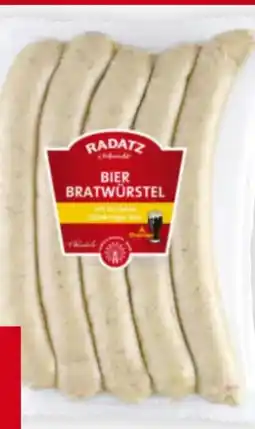 Billa Radatz Bier Bratwürstel Angebot