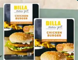 Billa Billa immer gut Chicken Burger Angebot