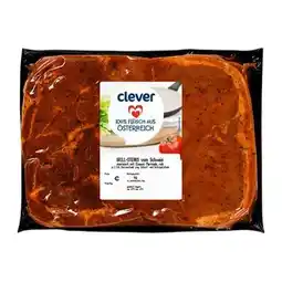 Billa Clever Mariniert Schwein-Grillsteaks Angebot