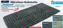 Norma Santosini Mikrofaser-Badematte Jacquard Angebot