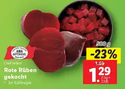 Lidl Rote Rüben gekocht Angebot