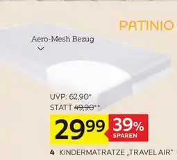 XXXLutz Kindermatratze Travel Air Angebot