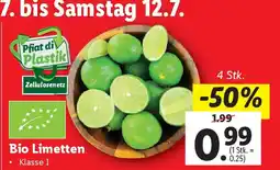 Lidl Bio Limetten Angebot