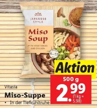 Lidl Vitasia Miso Suppe Angebot