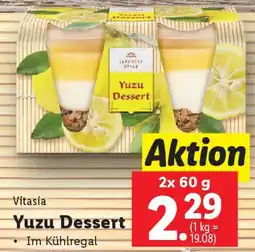 Lidl Vitasia Yuzu Dessert Angebot