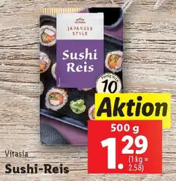 Lidl Vitasia Sushi Reis Angebot