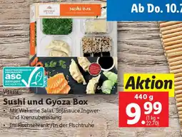 Lidl Vitasia Sushi und Gyoza Box Angebot