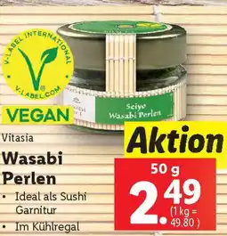 Lidl Vitasia Wasabi Perlen Angebot