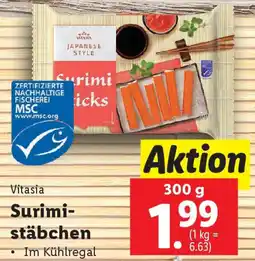Lidl Vitasia Surimistäbchen Angebot