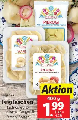 Lidl Kuljanka Teigtaschen Angebot