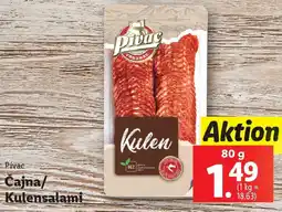 Lidl Pivac Cajna Kulensalami Angebot