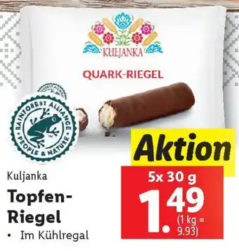 Lidl Kuljanka Topfen Riegel Angebot