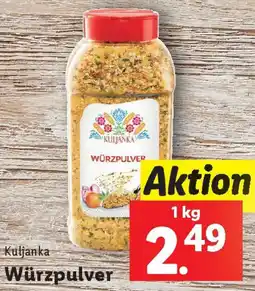 Lidl Kuljanka Würzpulver Angebot