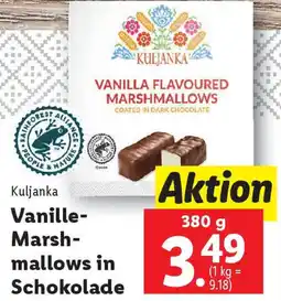 Lidl Vanille Marshmallows in Schokolade Angebot