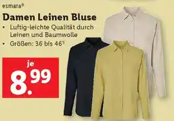 Lidl Damen Leinen Bluse Angebot