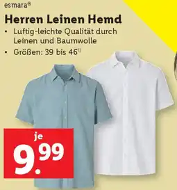 Lidl Herren Leinen Hemd Angebot