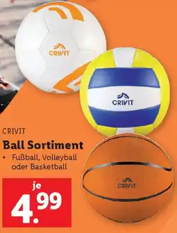 Lidl Crivit Ball Sortiment Angebot