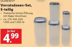 Lidl Silvercrest Vorratsdosen Set Angebot