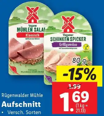 Lidl Aufschnitt Angebot