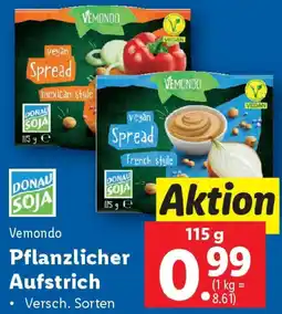Lidl Vemondo Pflanzlicher Aufstrich Angebot